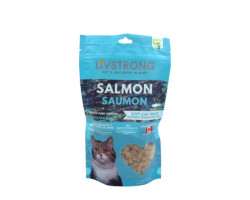 Livstrong Friandises douces pour chats au saumon, …