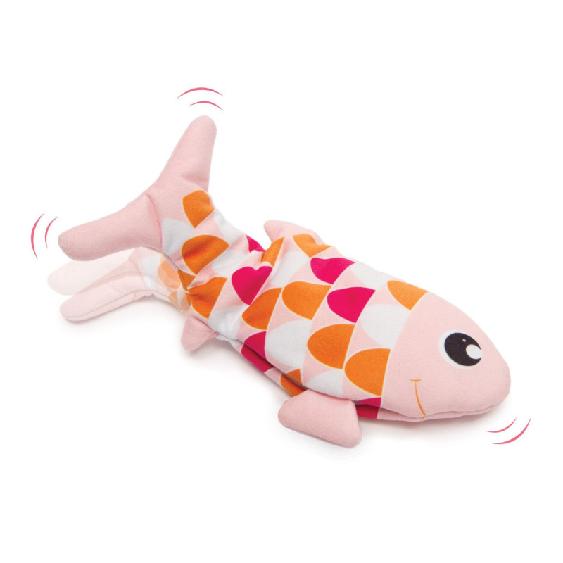 Groovy dancing fish toy for cats,…