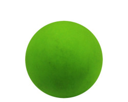 Lime green bouncy ball