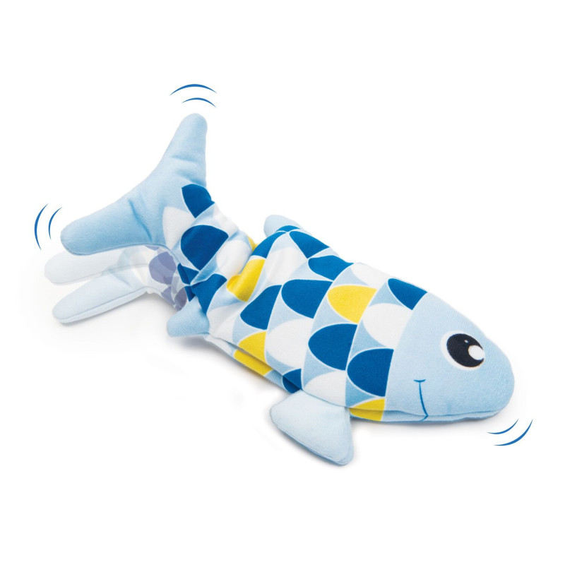 Groovy dancing fish toy for cats,…