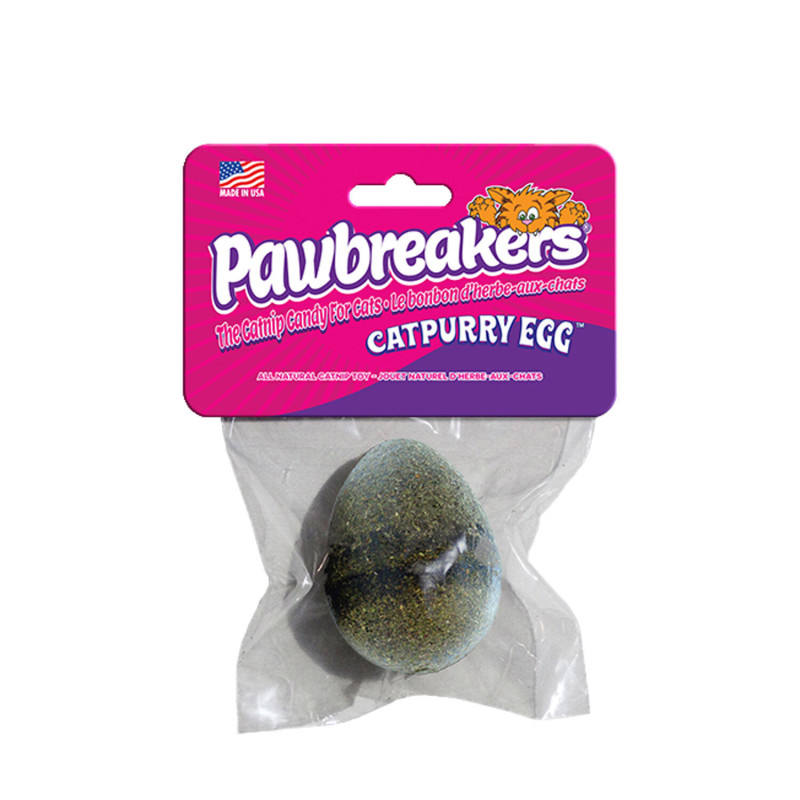 Pawbreakers Jouet d’herbe à chat « Catpurry Egg™ »