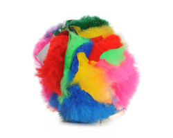 Multicolored ball cat toy