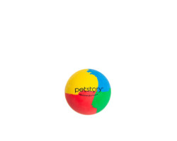 Multicolored bouncing ball