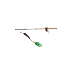 Fishing rod toy for cats
