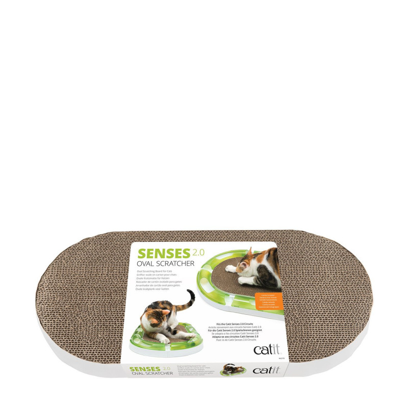 Senses 2.0 oval scratching post