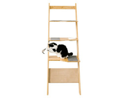 Bamboo ladder cat tree