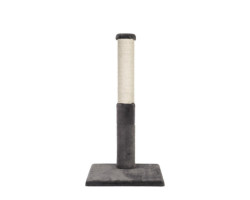 Scalable scratching post, gray and beige