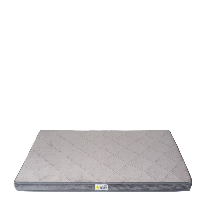 Diamond bed, gray