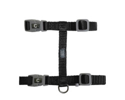 Black adjustable harness...