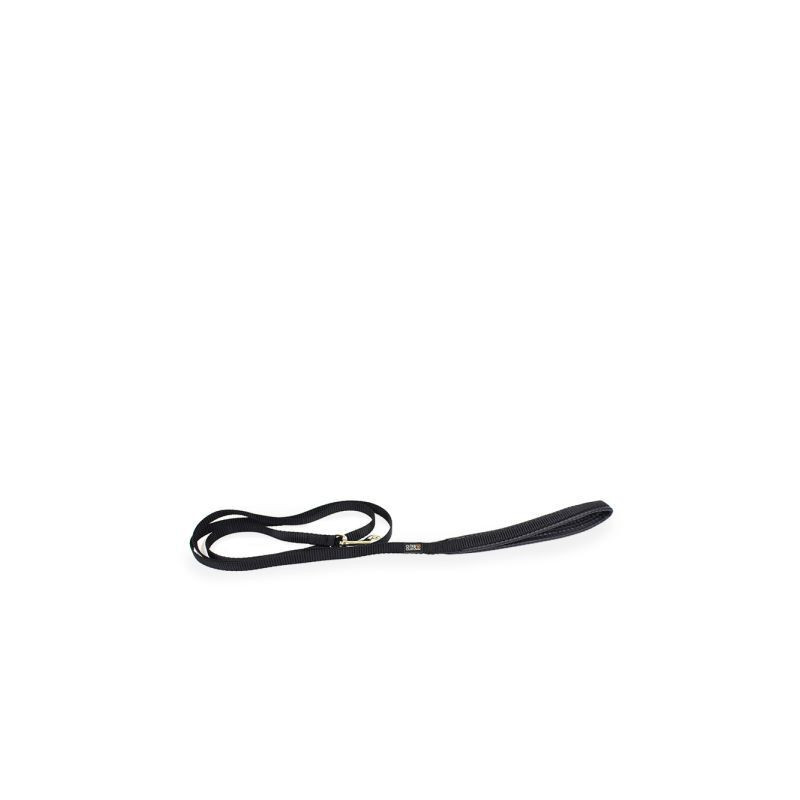 Black nylon cat leash