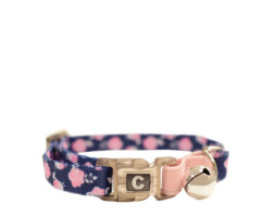 Collar for cats, flowers