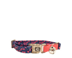 Collar for cats, cherries