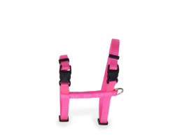 Pink adjustable harness for cats