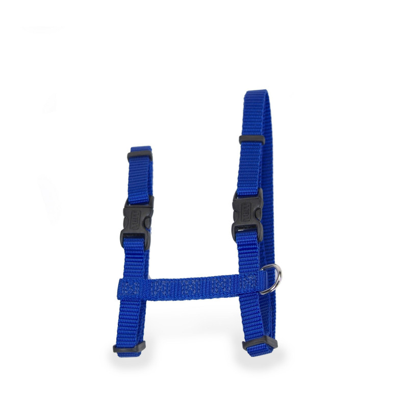 Blue adjustable harness for cats