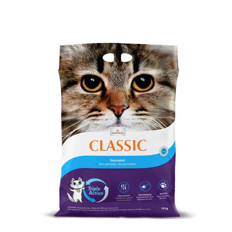 Unscented clumping litter