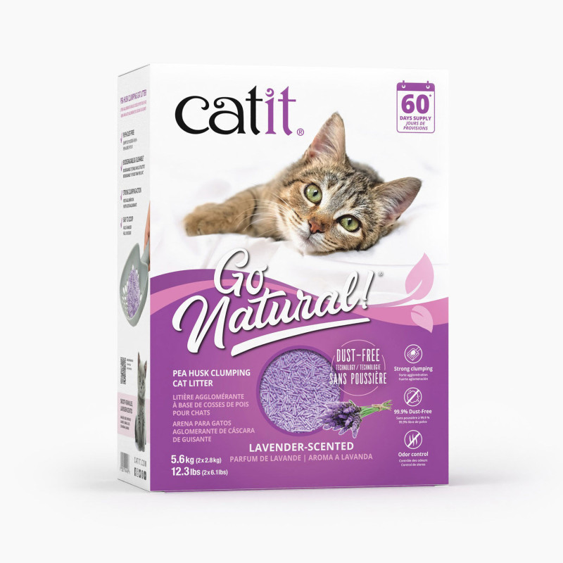 Catit Litière « Go Natural! » à base de cosses…