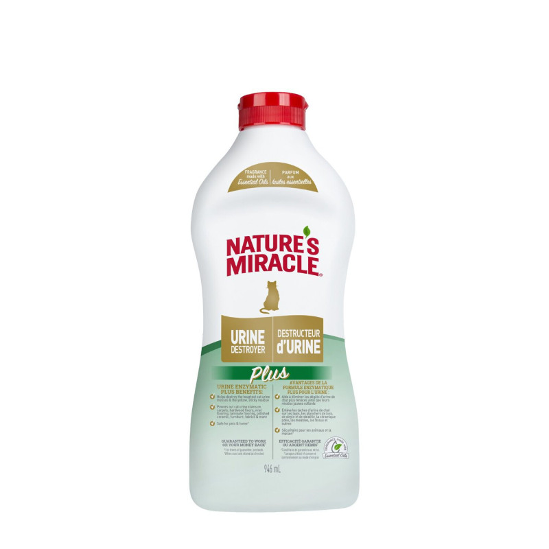 Nature's Miracle Destructeur d'urine Plus pour chat