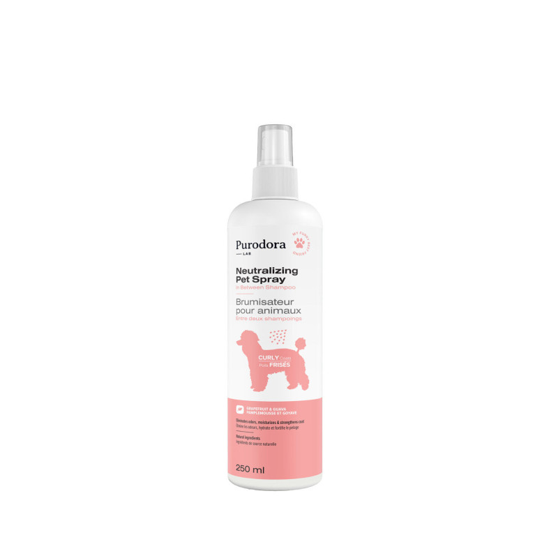 Odor neutralizer for furry animals…