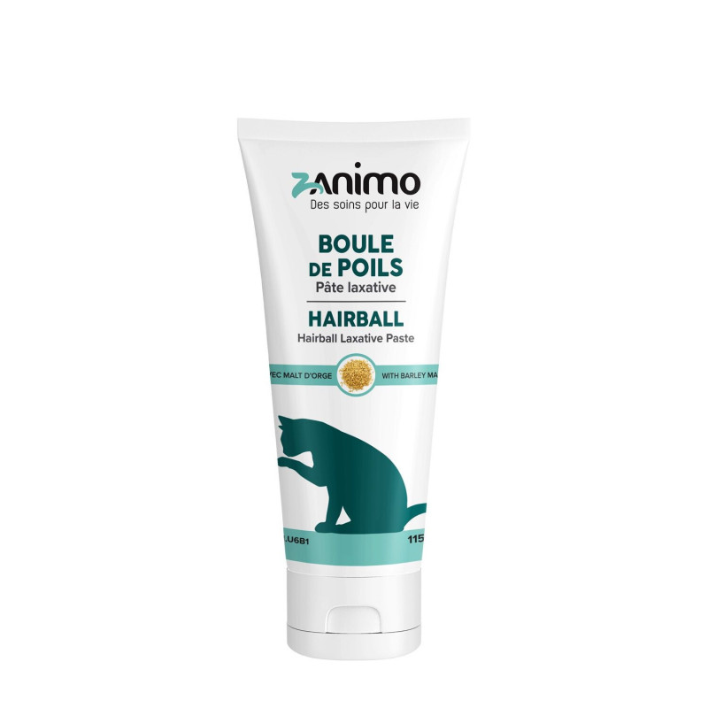 Zanimo Boules de poils pâte laxative, 115 g