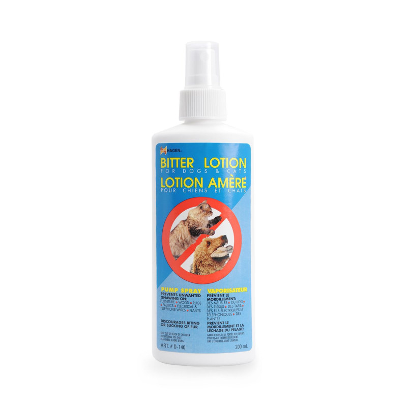 Bitter furniture protection lotion for dogs…