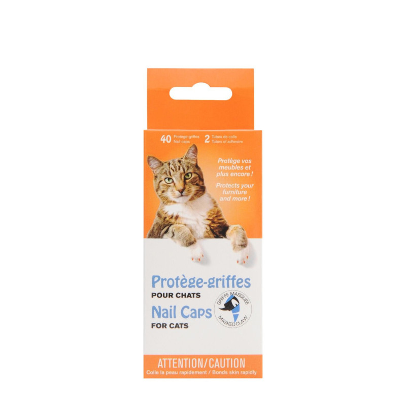 Cat claw protectors, transparent