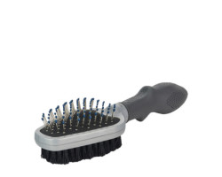 Double brush for dogs and cats