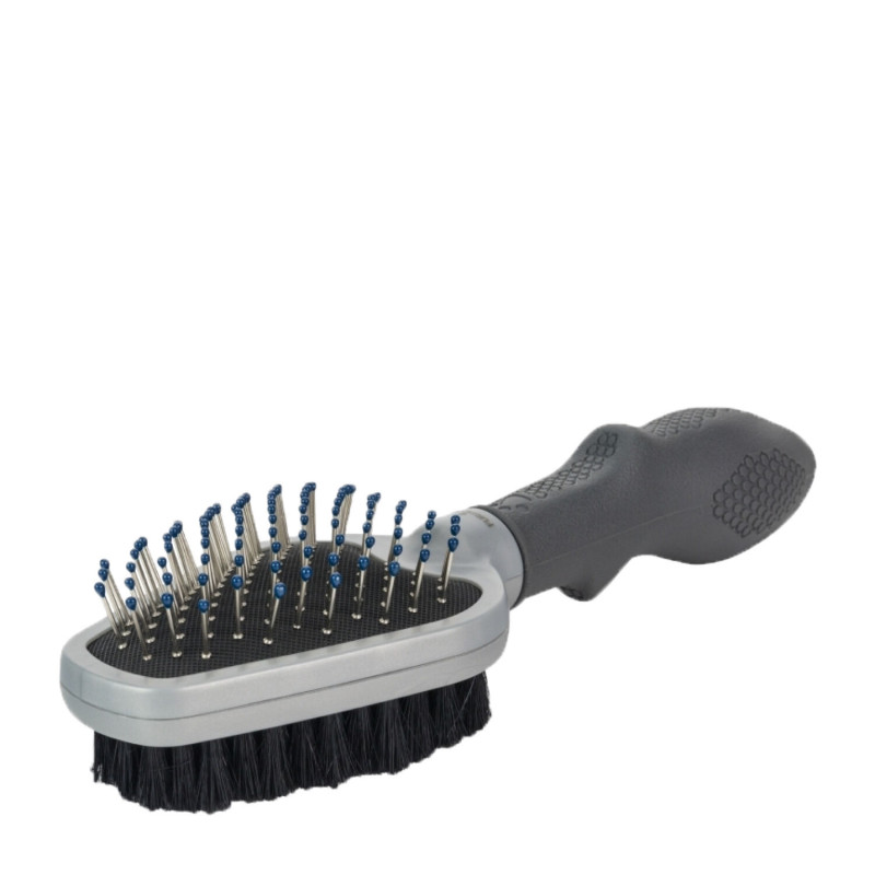 Double brush for dogs and cats