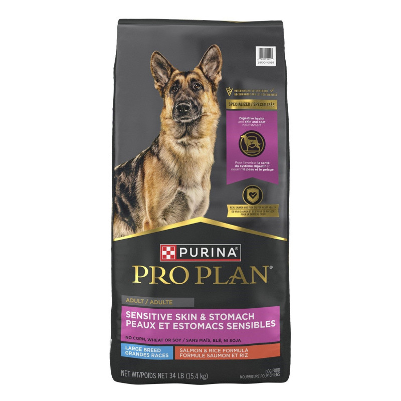 Specialized dry food for large breeds…