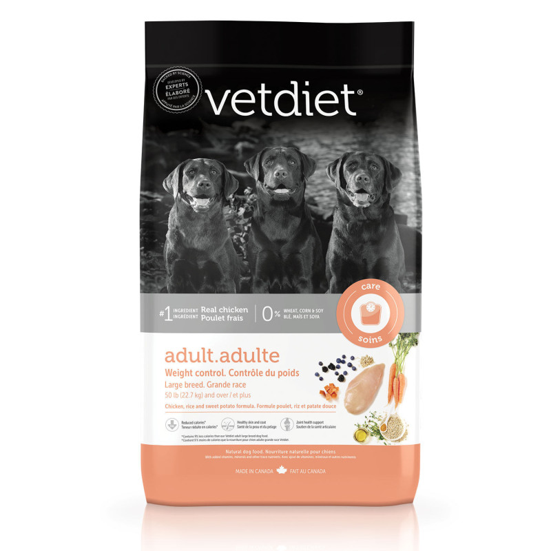 Vetdiet Nourriture sèche contrôle du poids pour …