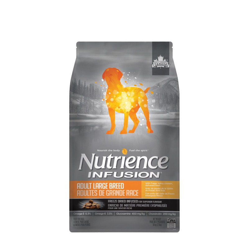 Chicken food for large dogs