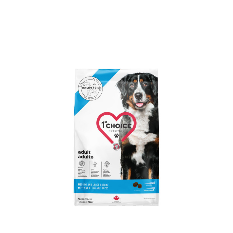 Medium and large breed adult formula,…