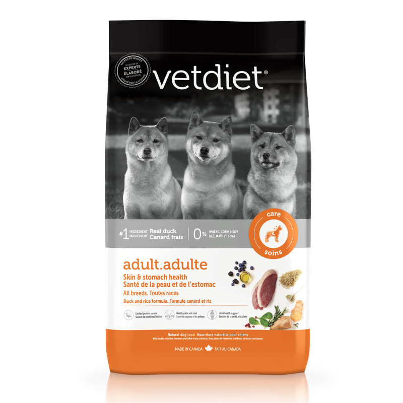 Vetdiet Nourriture sèche santé de la peau et est…