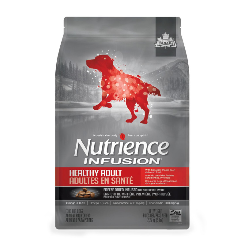 Nutrience Nourriture pour chien adulte au boeuf