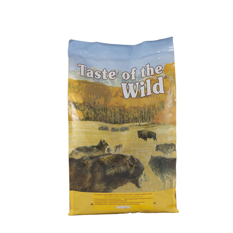 Taste of the Wild Formule pour chiens avec bison rôti et g…