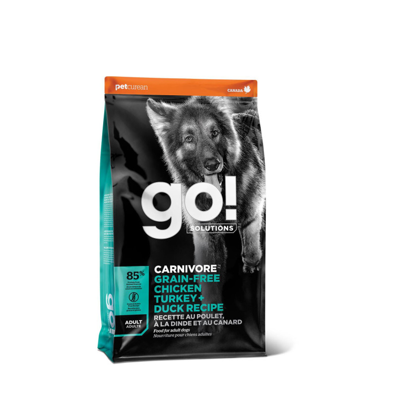 Go! Solutions Recette « Carnivore » sans grains au pou…