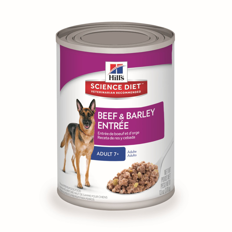 Beef and barley starter for adult dogs…