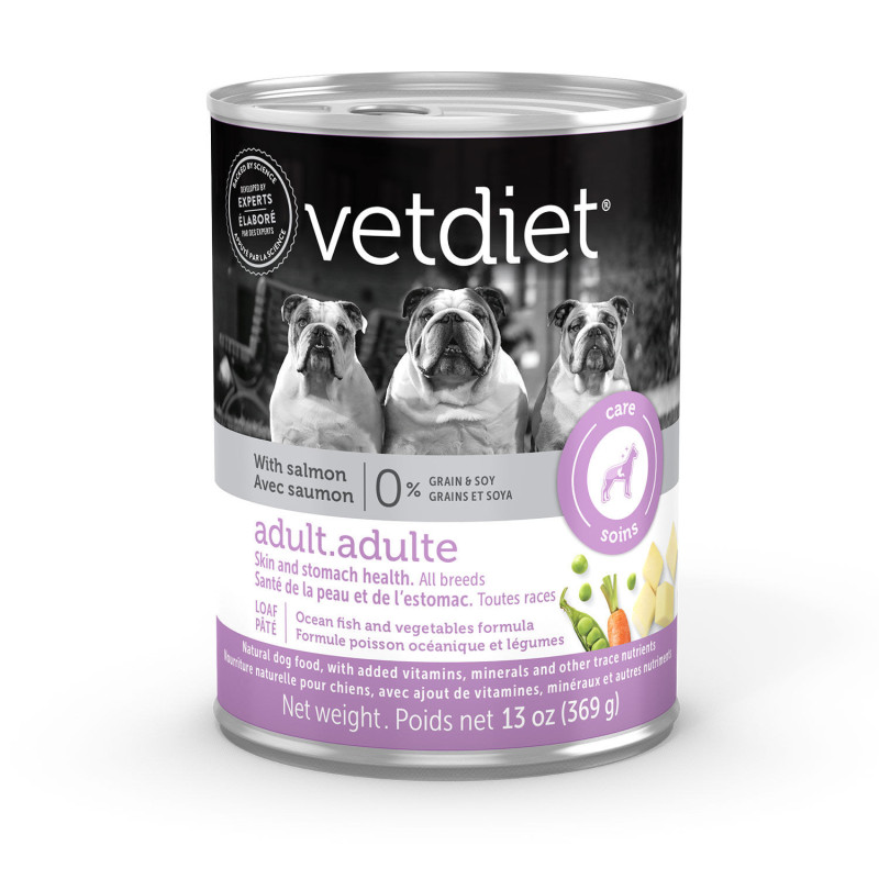 Wet food for adult dogs, skin…