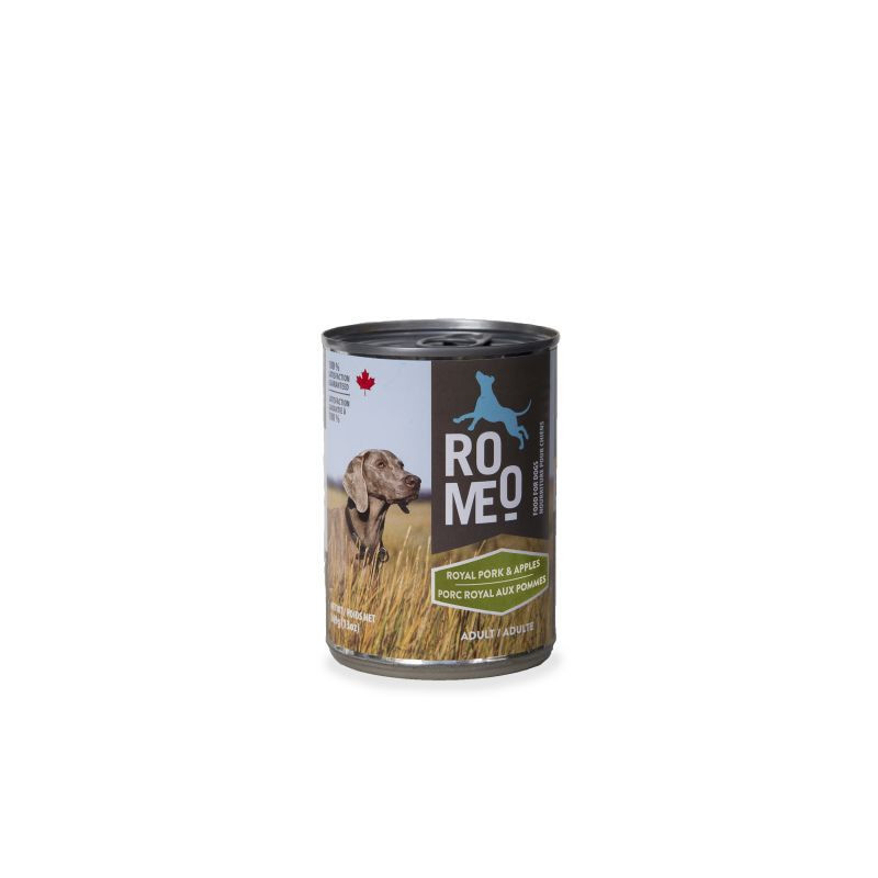 Royal pork wet food with apples…