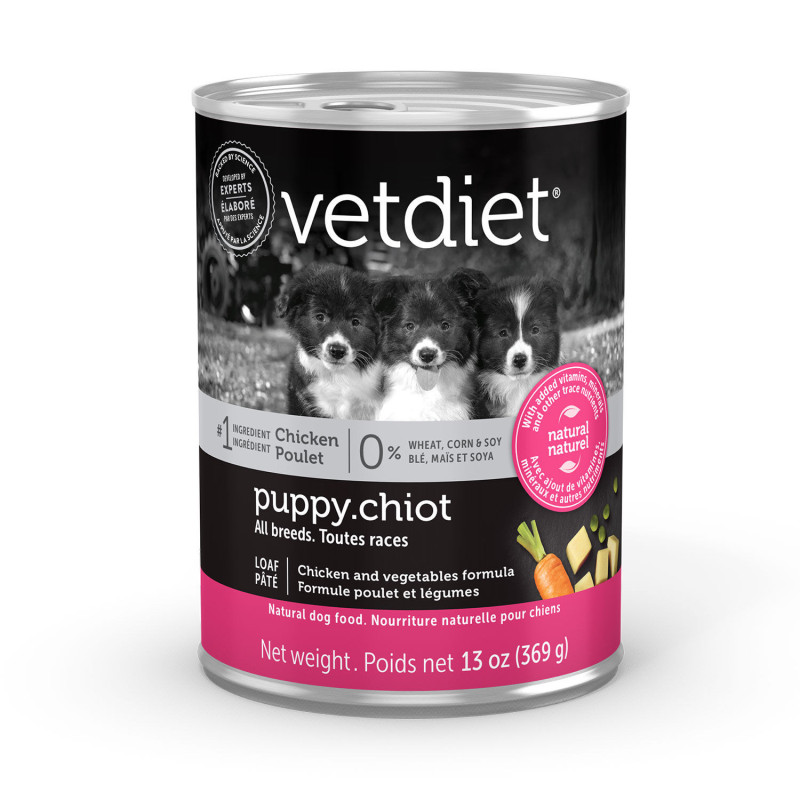 Vetdiet Nourriture humide pour chiots