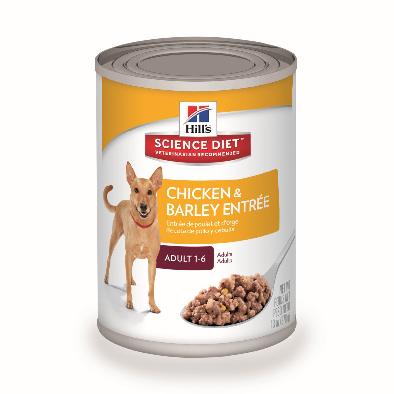 Chicken and barley starter for adult dogs…