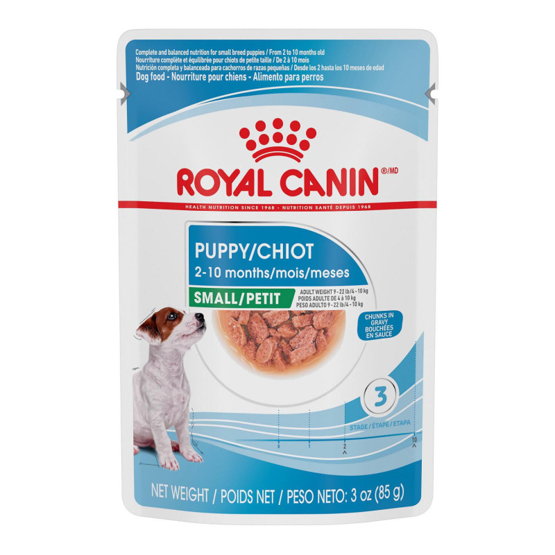 Wet food for puppies of small…