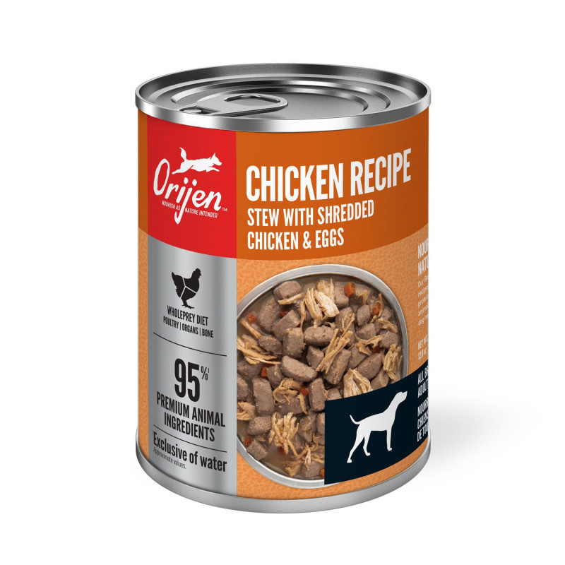 Wet chicken food for dogs,…