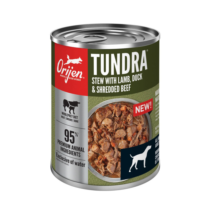 Orijen Ragoût Tundra pour chiens, 363 g
