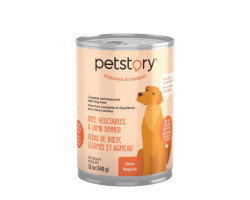 Wet food for dogs, stew of…