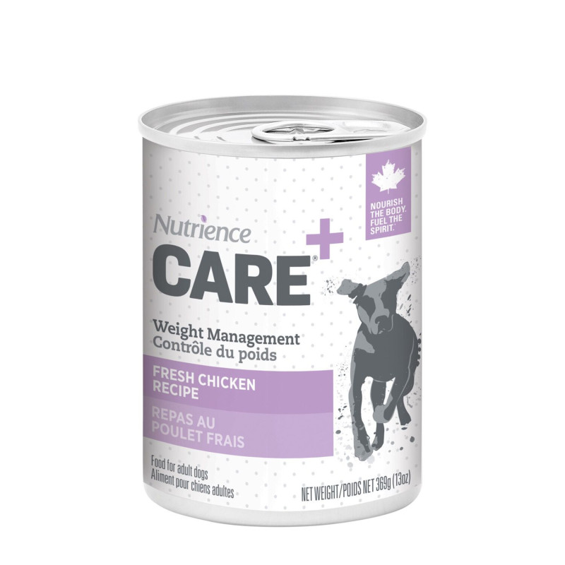 Weight control pâté for dogs, chicken…