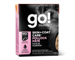 “Skin + Coat Care” pâté with pollock and…