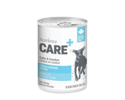 Calm and comfortable pâté for dogs, chickens…