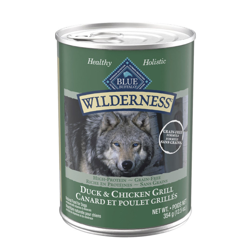 Grain-free wet food with duck…