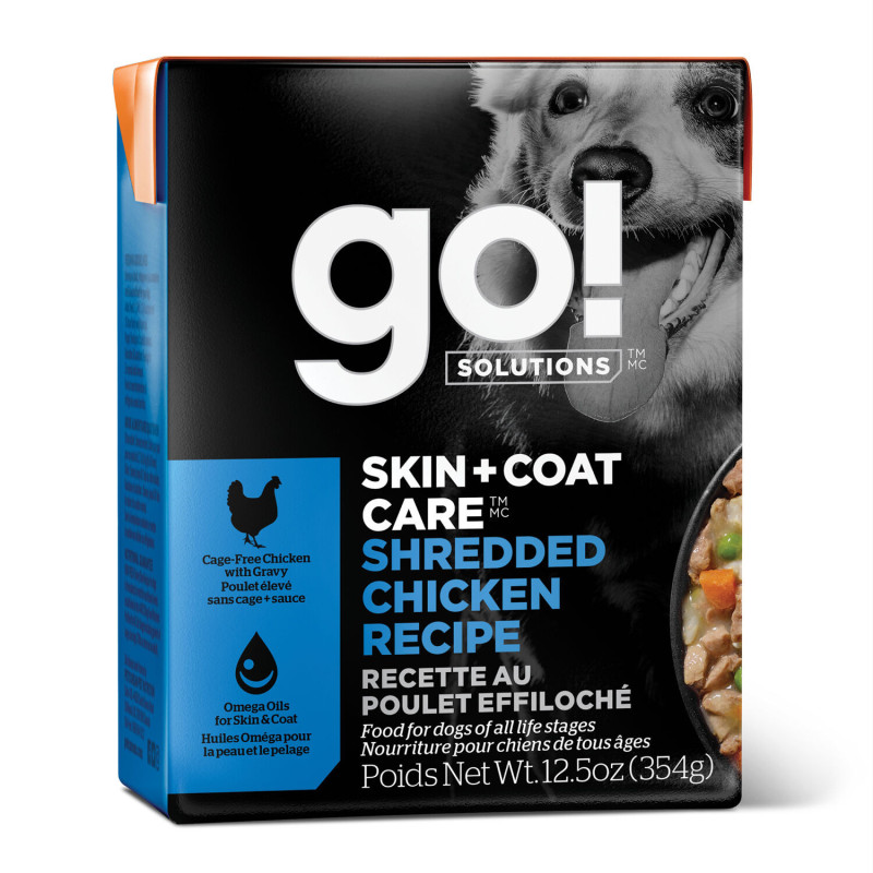 “Skin + Coat Care” recipe with chicken and…