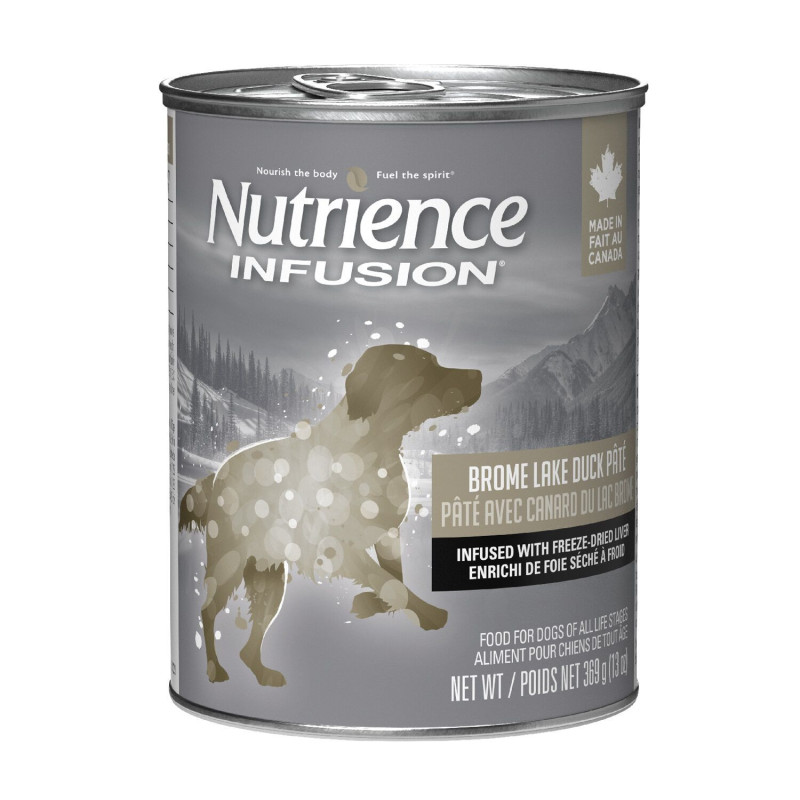 Nutrience Nourriture humide pour chiens, canard du…